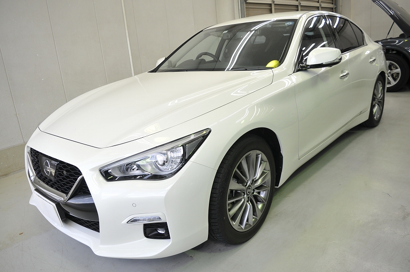 日産 スカイライン カーフィルム施工事例