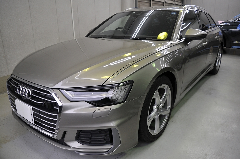 アウディA6 アバント カーフィルム施工事例