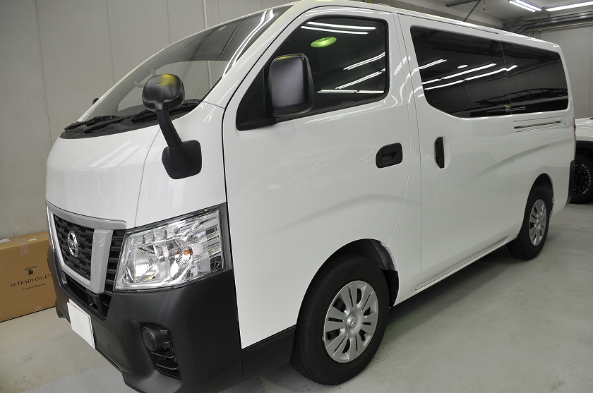 日産 キャラバン カーフィルム施工事例