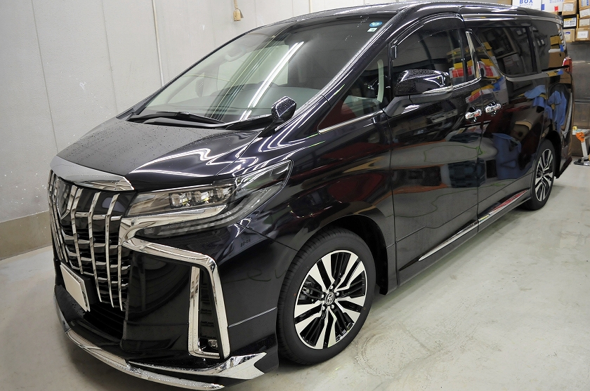 トヨタ アルファード カーフィルム施工事例