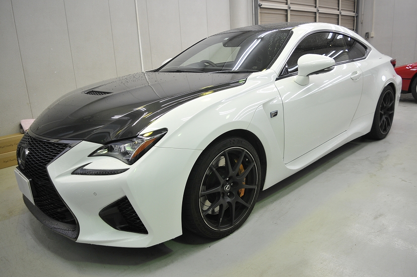 レクサス RC F カーフィルム施工事例