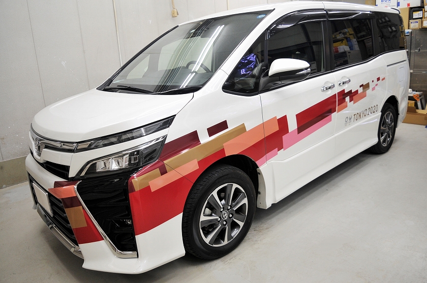 トヨタ ヴォクシー カーフィルム施工事例