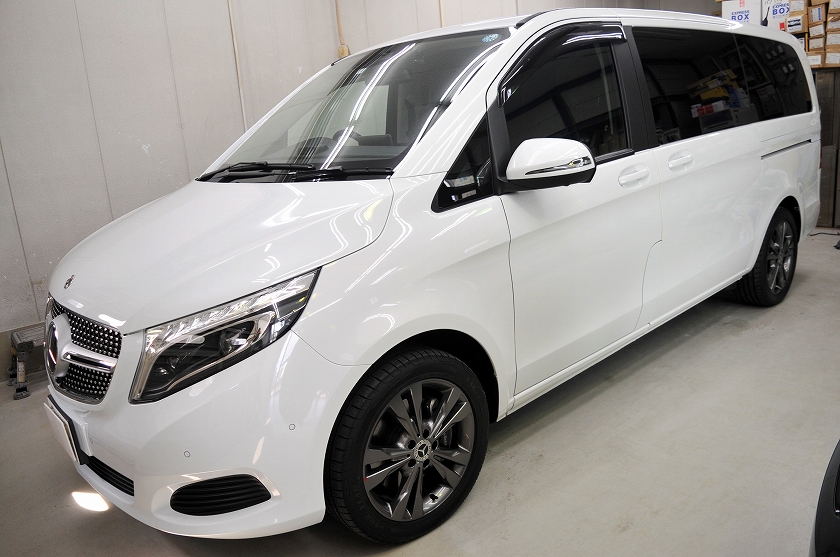 メルセデスベンツ V260 カーフィルム施工事例