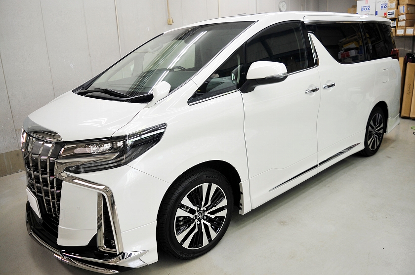 トヨタ アルファード カーフィルム施工事例