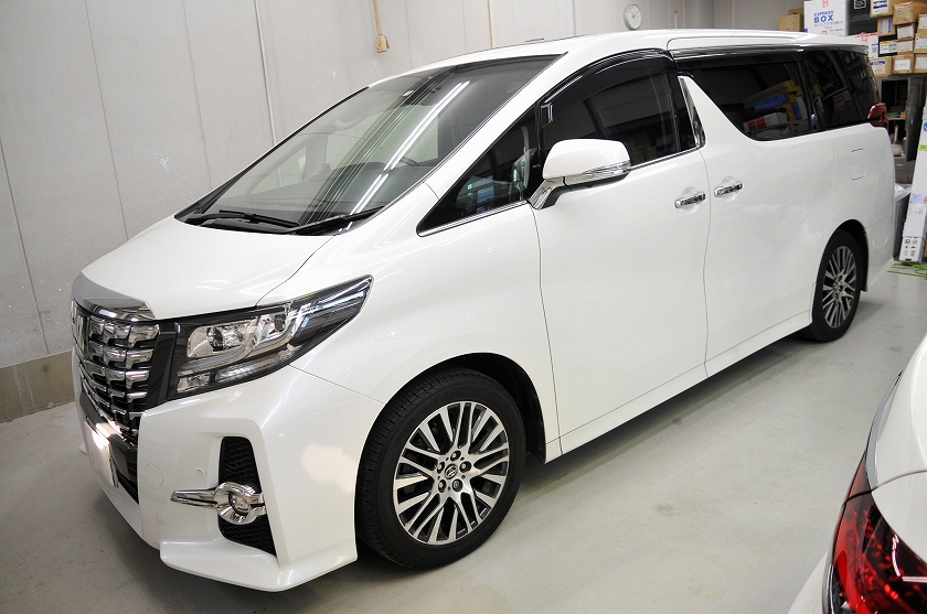 トヨタ アルファード カーフィルム施工事例