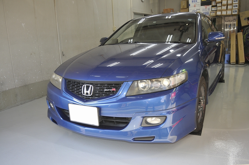 ホンダ アコード ユーロR カーフィルム施工事例