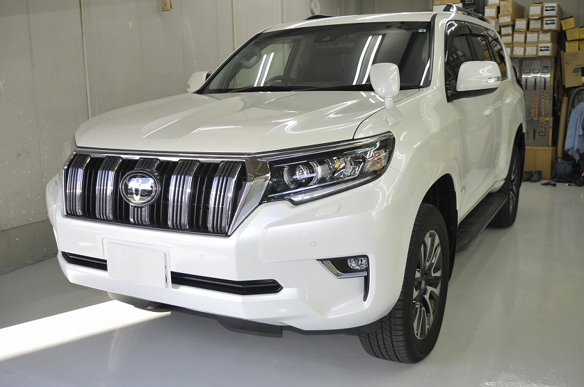 トヨタ ランドクルーザー プラド カーフィルム施工事例