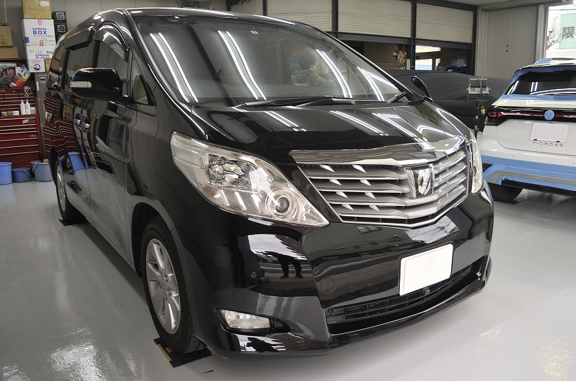 トヨタ アルファード カーフィルム施工事例