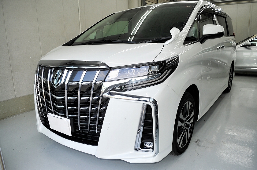 トヨタ アルファード カーフィルム施工事例