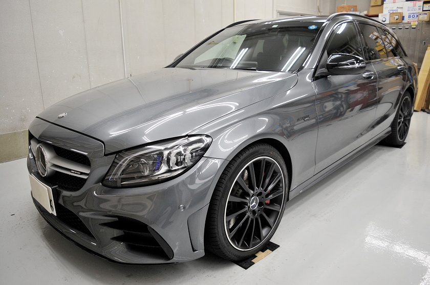 メルセデスベンツAMG C43 カーフィルム施工事例