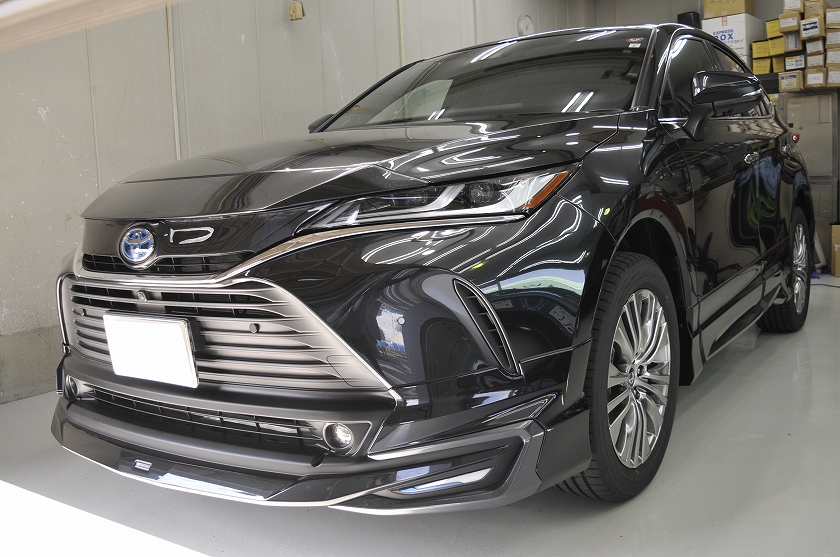 トヨタ ハリアー カーフィルム施工事例