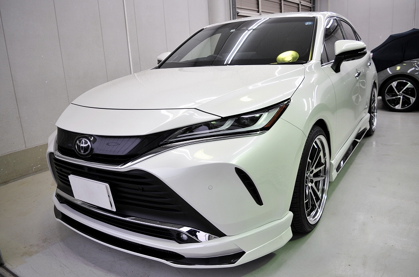 トヨタ ハリアー カーフィルム施工事例