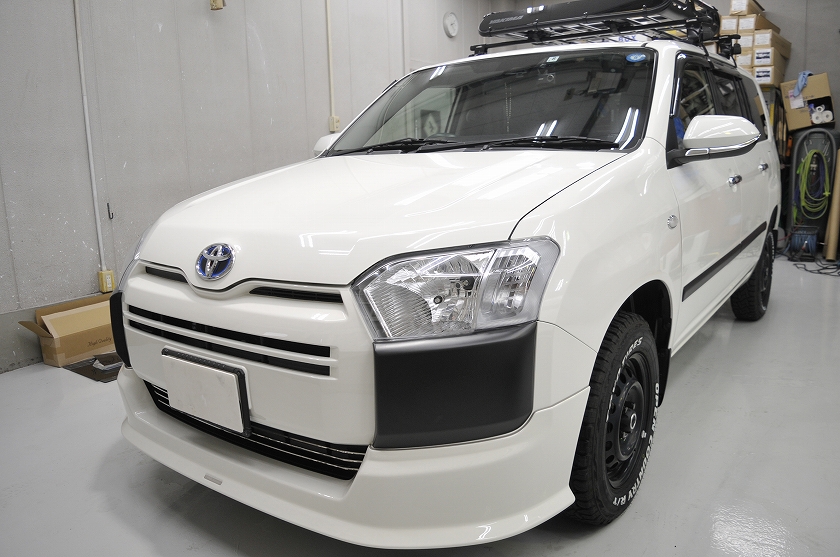 トヨタ プロボックス カーフィルム施工事例