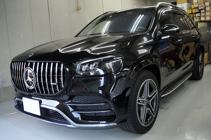 メルセデスベンツ GLS580 カーフィルム施工事例