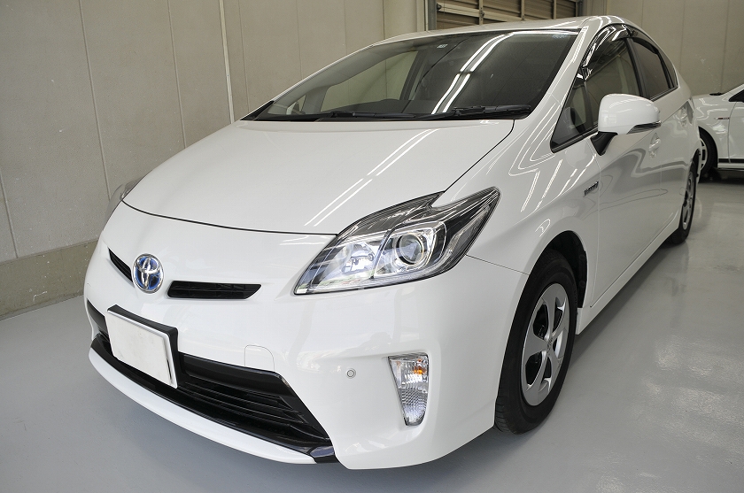 トヨタ プリウス カーフィルム施工事例