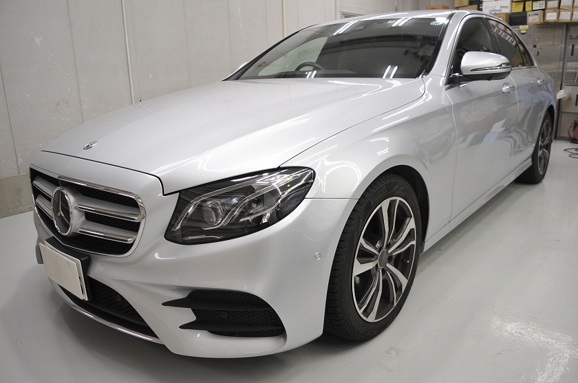 メルセデスベンツ E220d カーフィルム施工事例