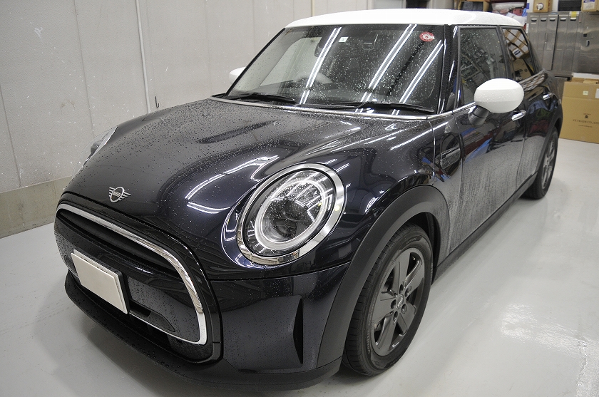 BMW MINI 5ドア カーフィルム施工事例