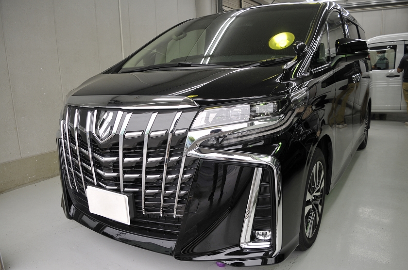トヨタ アルファード カーフィルム施工事例