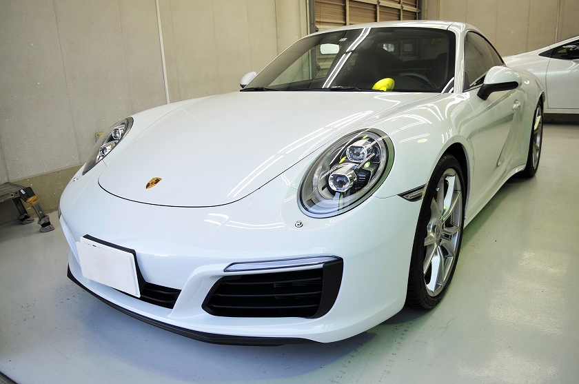 ポルシェ 911 カーフィルム施工事例