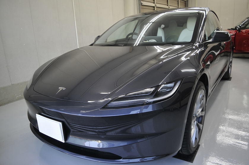 テスラ モデル3 ハイランド カーフィルム施工事例