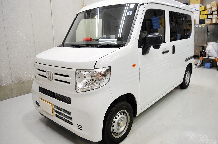 ホンダ N-VAN カーフィルム 施工 事例