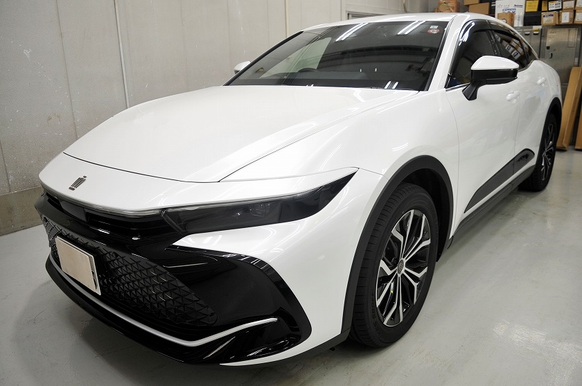 トヨタ クラウン クロスオーバー カーフィルム 施工例