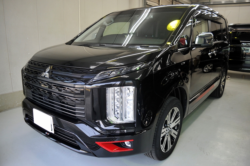 三菱 デリカ D:5 カーフィルム 施工例