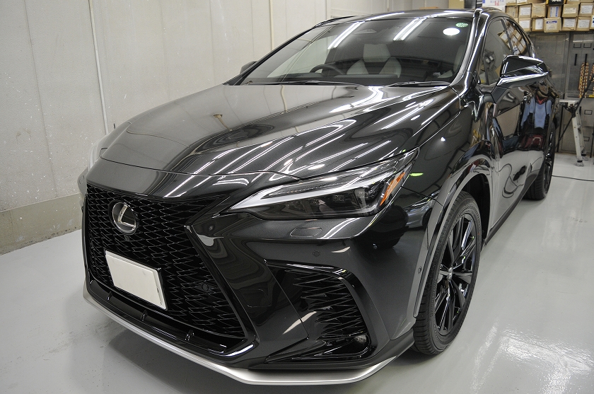 レクサス NX350h カーフィルム 施工日誌