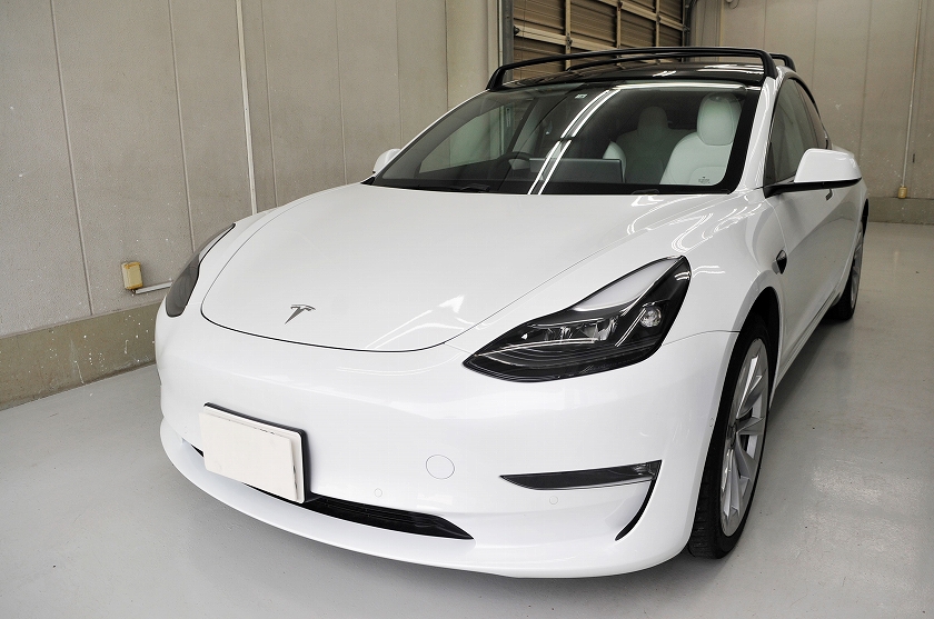 テスラ モデル3 カーフィルム 施工例