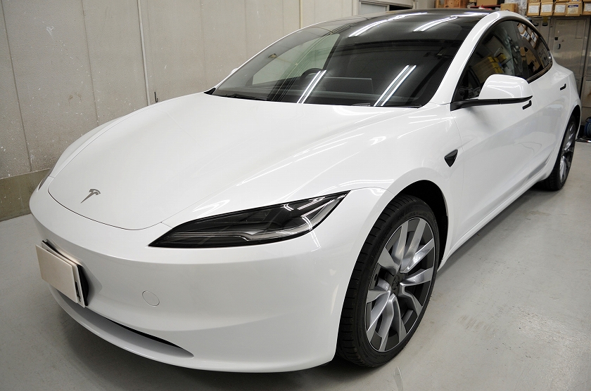 テスラ モデル3 ハイランド カーフィルム 施工例