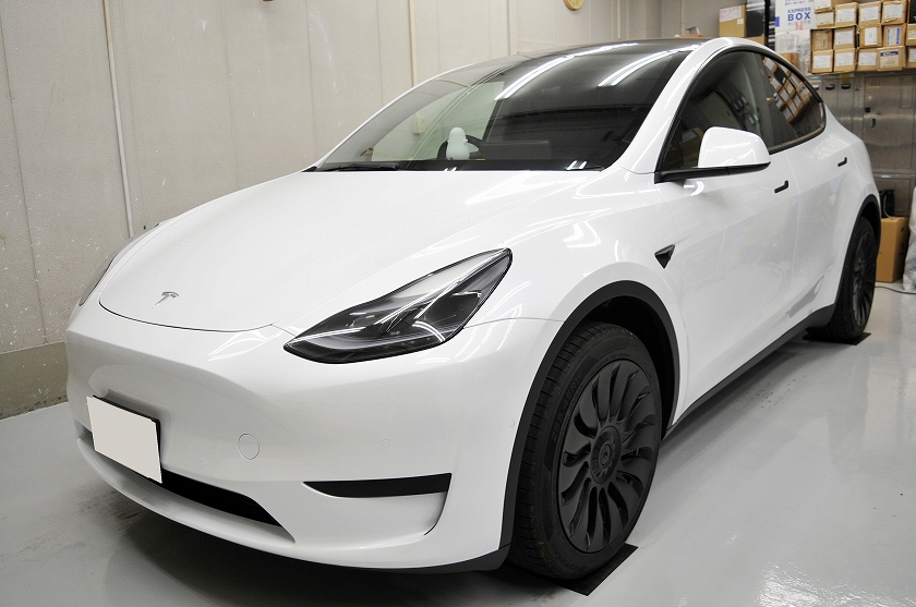 テスラ モデルY カーフィルム 施工例