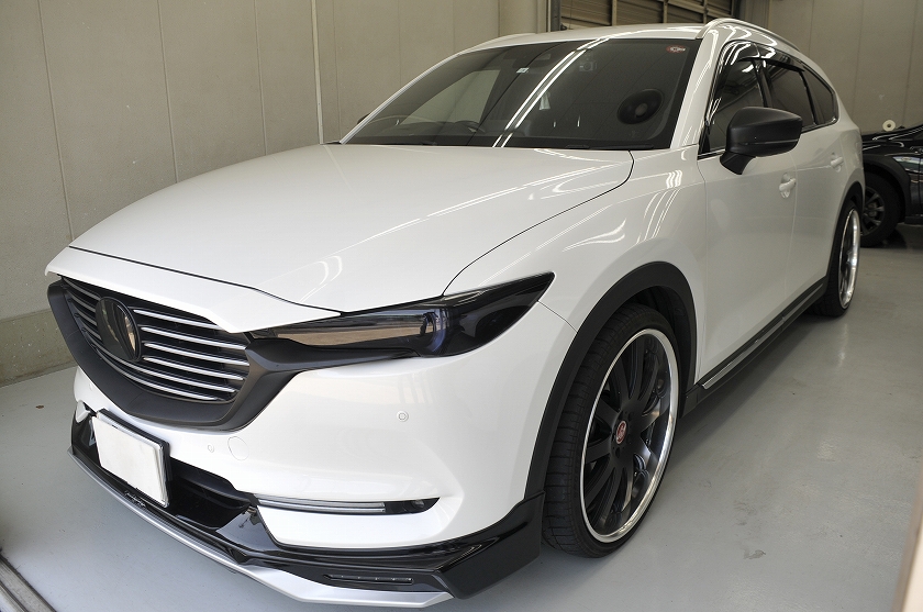 マツダ CX-8 カーフィルム 施工例