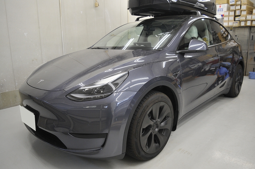 テスラ モデルY カーフィルム 施工例
