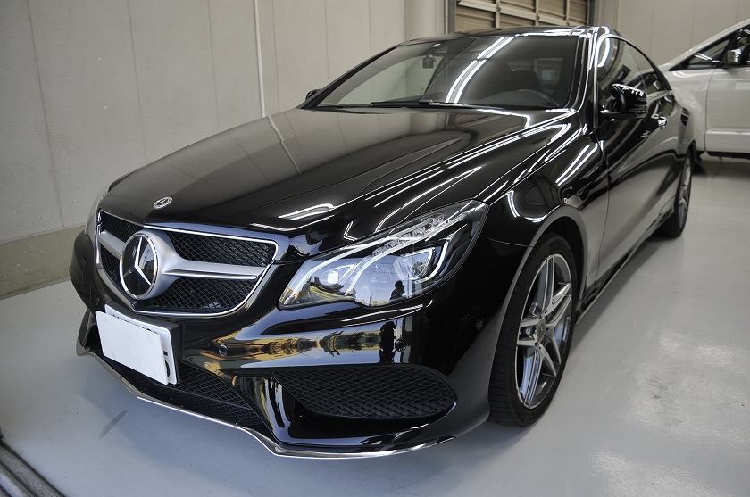 メルセデスベンツ E400 カーフィルム 施工例