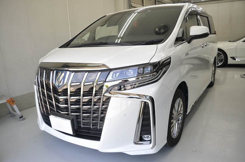 トヨタ アルファード カーフィルム 施工例