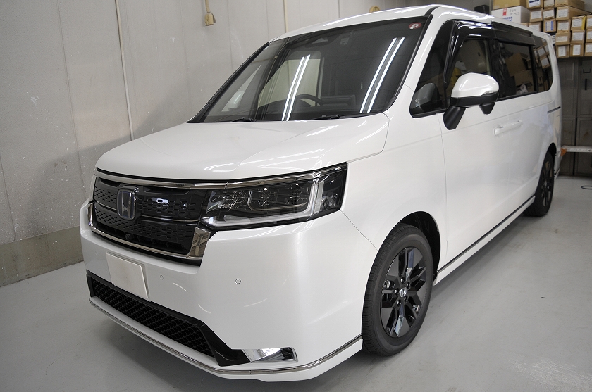 ホンダ ステップワゴン　カーフィルム 施工例