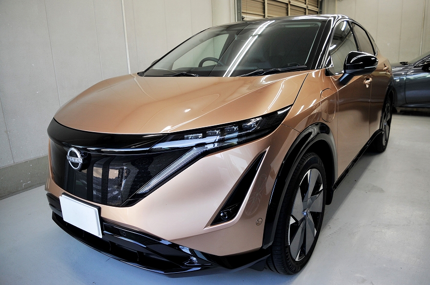 日産 アリア　カーフィルム 施工例
