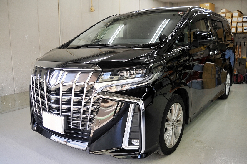 トヨタ アルファード カーフィルム 施工例