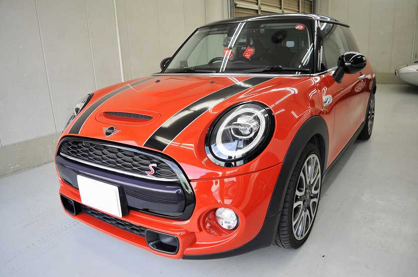 BMW MINI (3ドア)カーフィルム 施工例