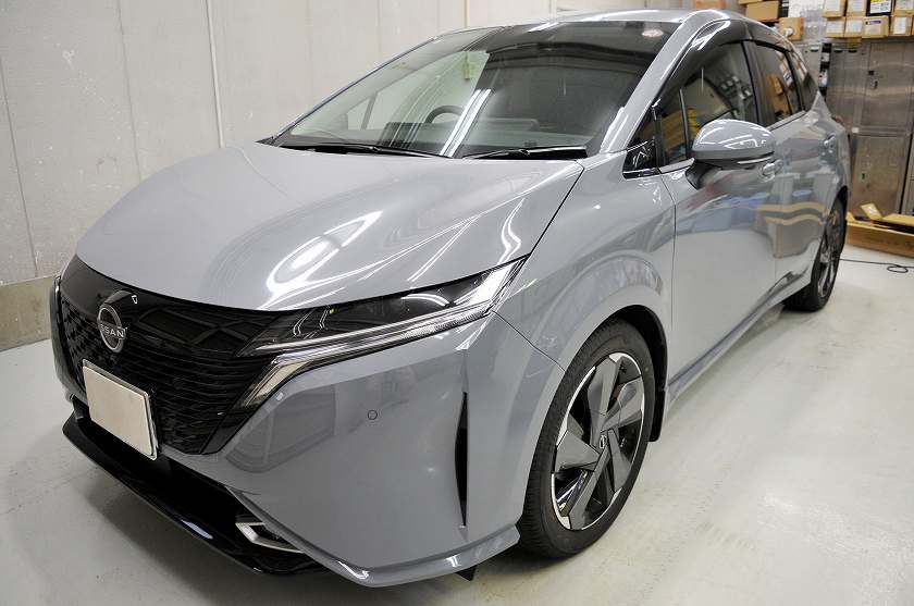 日産 オーラ　カーフィルム 施工例