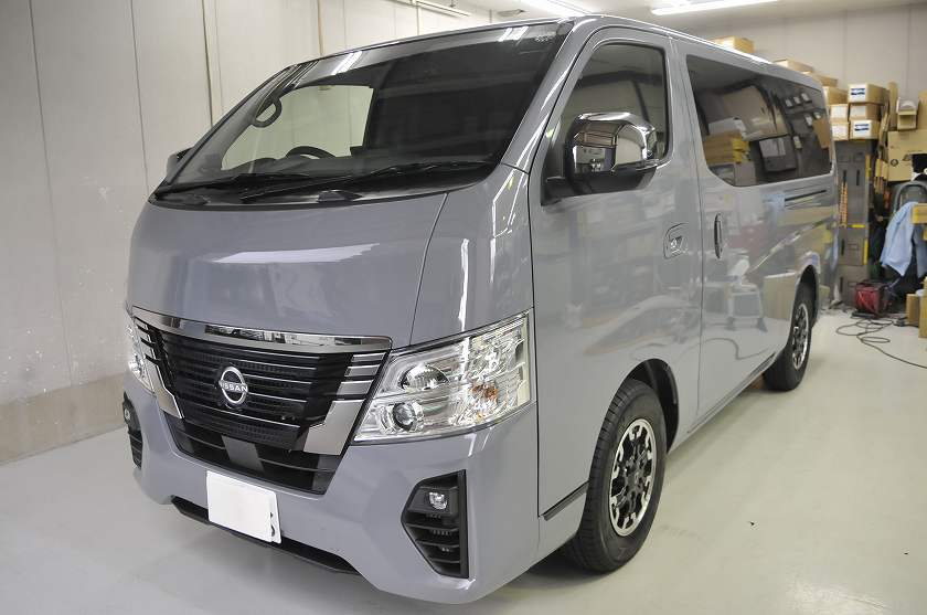 日産 キャラバン　カーフィルム 施工例