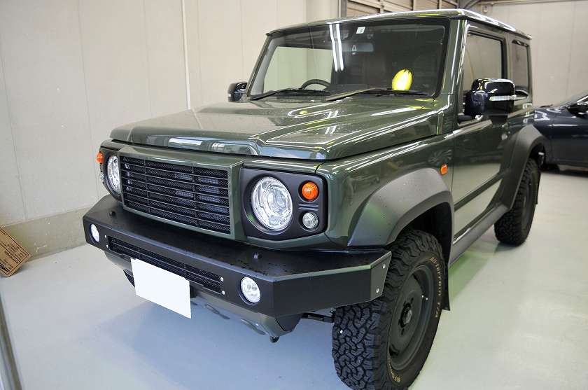 スズキ ジムニー シエラ　カーフィルム　施工例