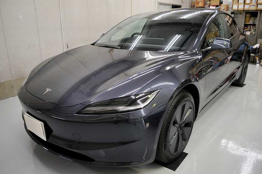 テスラ モデル3 ハイランド カーフィルム 施工例