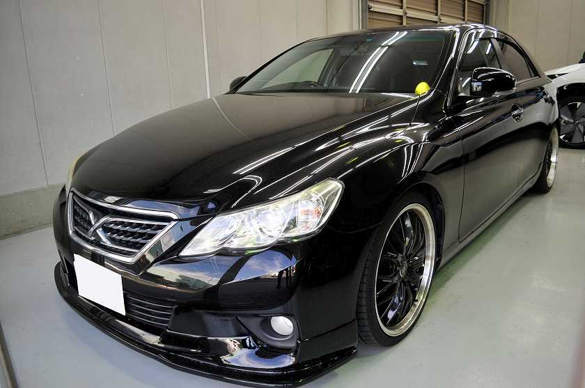 トヨタ マークX　カーフィルム 施工例