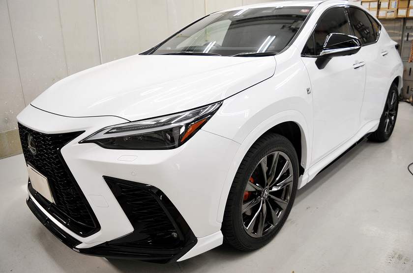 レクサス NX350h カーフィルム 施工例