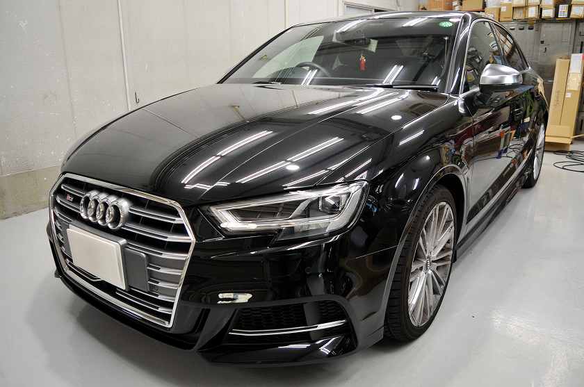 アウディ S3　カーフィルム 施工例