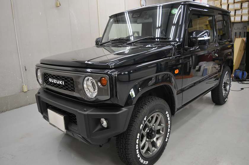 スズキ ジムニー　カーフィルム 施工例