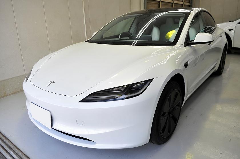 テスラ モデル3 ハイランド カーフィルム 施工例