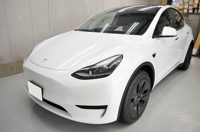 テスラ モデルY カーフィルム 施工例