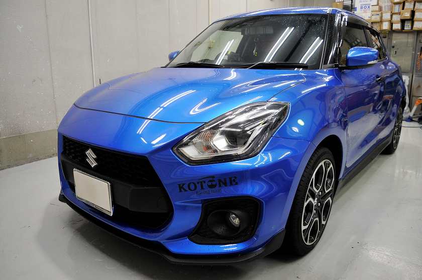 スズキ スイフト　カーフィルム 施工例